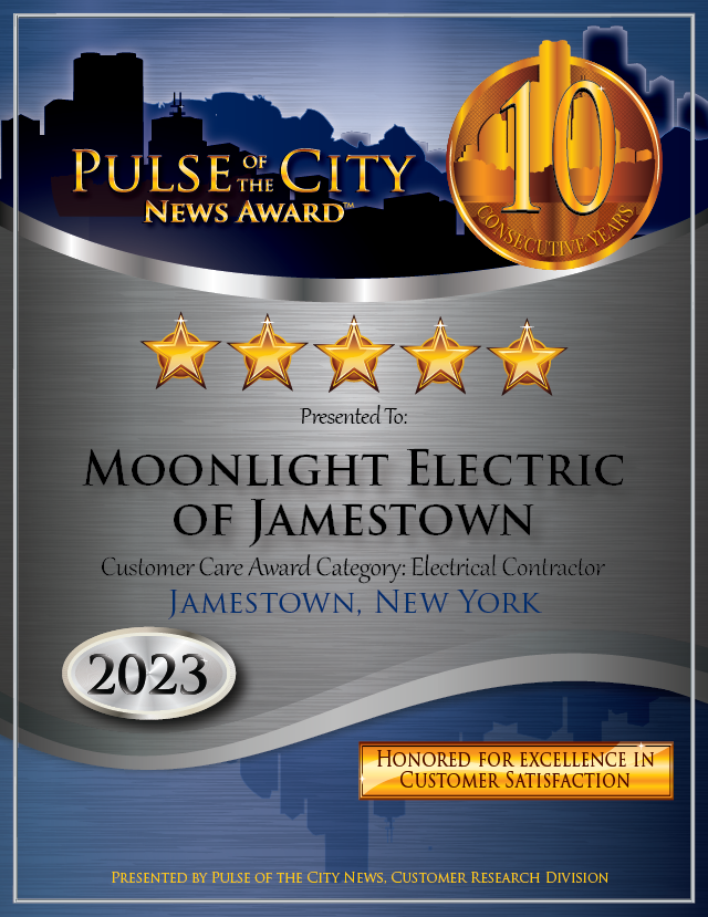 Moonlight Electric of Jamestown wins 2023 Pulse Award