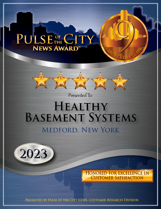 Healthy Basement Systems LLC wins 2023 Pulse Award