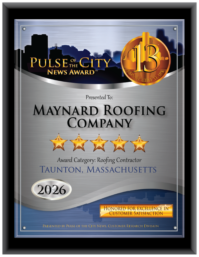 Maynard Roofing Company wins 2026 Pulse Award