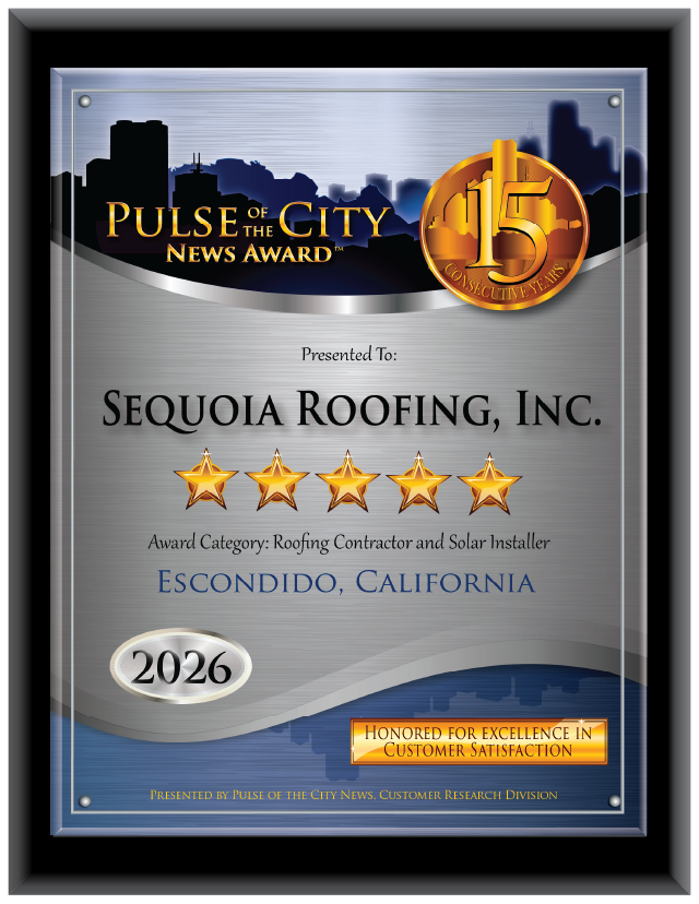 Sequoia Roofing, Inc. wins 2026 Pulse Award