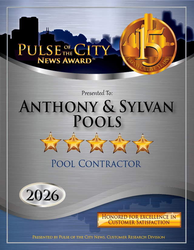 Anthony & Sylvan Pools wins 2026 Pulse Award