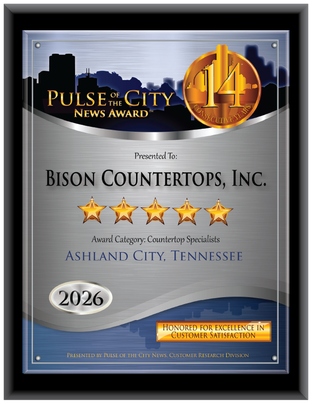 Bison Countertops, Inc. wins 2026 Pulse Award