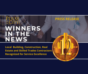 Businesses Earn 12th Consecutive Pulse of the City News Award for Customer Satisfaction